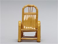 迷你竹家具－太師椅-椅藏品圖，第1張