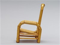 迷你竹家具－太師椅-椅藏品圖，第2張