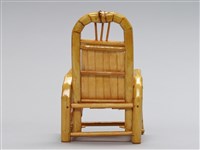 迷你竹家具－太師椅-椅藏品圖，第3張