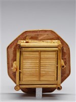 迷你竹家具－擔仔麵組-擔桶藏品圖，第4張