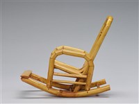 迷你竹家具－搖椅藏品圖，第3張