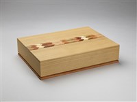全桐拼木文具盒藏品圖，第2張