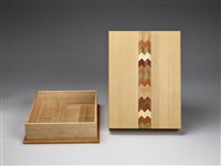 全桐拼木文具盒藏品圖，第5張