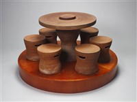 陶桌椅組藏品圖，第3張