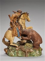 獵人騎馬獵熊藏品圖，第3張