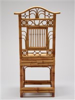 竹製秀才椅藏品圖，第4張