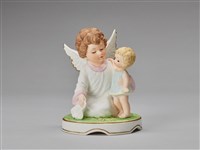 天使與小孩/手帕藏品圖，第3張