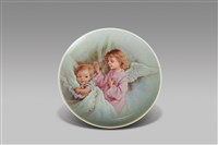 皿/天使與嬰兒的圖片