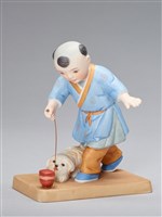 中國嬰戲圖/陀螺藏品圖，第1張