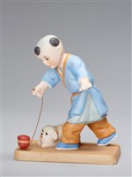 中國嬰戲圖/陀螺藏品圖，第2張