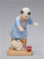 中國嬰戲圖/陀螺藏品圖，第6張