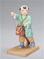 中國嬰戲圖/騎木馬藏品圖，第1張