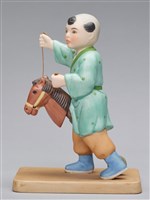 中國嬰戲圖/騎木馬藏品圖，第4張