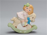 Dolly Dingle女孩騎綿羊玩具藏品圖，第3張