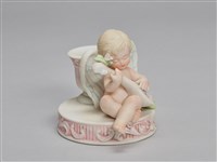天使/魯特琴(蠟燭台)藏品圖，第2張