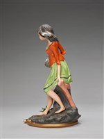 義大利女孩/花籃藏品圖，第4張