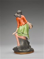 義大利女孩/花籃藏品圖，第5張