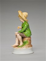 小男孩與白小鴨藏品圖，第4張