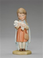 雀斑小孩系列：女/抱羊藏品圖，第3張