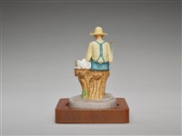 釣魚少年(可口可樂百年廣告紀念品)藏品圖，第4張