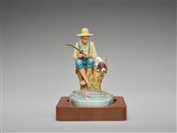 釣魚少年(可口可樂百年廣告紀念品)藏品圖，第6張