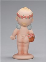 戴花圈的丘比娃娃藏品圖，第5張