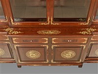 鑲龍吐珠鏍鈿古董家具-酒櫃藏品圖，第7張