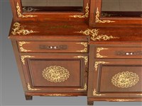 鑲龍吐珠鏍鈿古董家具-酒櫃藏品圖，第8張