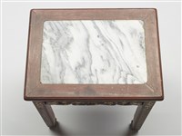 精雕螺鈿山水雲石茶几藏品圖，第6張