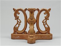 精雕日本實木茶几托藏品圖，第6張