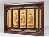 精雕西方三聖藏品圖，第3張