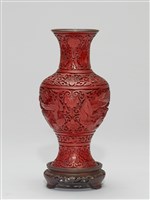 雕人物山水漆瓶藏品圖，第5張
