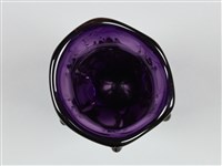 琉璃紫色琉璃花器藏品圖，第5張