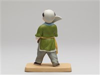 嬰戲陶偶(六之一)耍關刀藏品圖，第3張