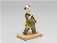 嬰戲陶偶(六之一)耍關刀藏品圖，第6張