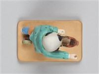 嬰戲陶偶(六之三)騎木馬藏品圖，第7張