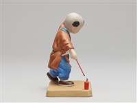 嬰戲陶偶(六之五)玩炮竹藏品圖，第4張