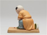 嬰戲陶偶(六之六)玩彈珠藏品圖，第3張