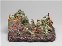 關公過五關(送二嫂)的圖片