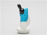 泥人張泥偶(一盒八個)-執扇仕女藏品圖，第3張