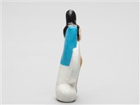 泥人張泥偶(一盒八個)-執扇仕女藏品圖，第4張