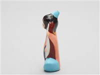 泥人張泥偶(一盒八個)-彈琵琶仕女藏品圖，第2張