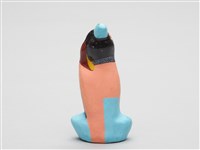 泥人張泥偶(一盒八個)-彈琵琶仕女藏品圖，第3張