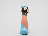 泥人張泥偶(一盒八個)-彈琵琶仕女藏品圖，第4張