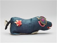 黑豬形童枕藏品圖，第5張