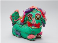 獅子形童枕藏品圖，第1張