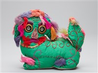 獅子形童枕藏品圖，第5張