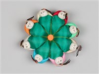 童子抱南瓜針扎藏品圖，第1張