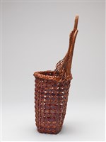 竹編染色雙鳥容器藏品圖，第2張