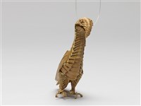 棕編鸚鵡藏品圖，第4張